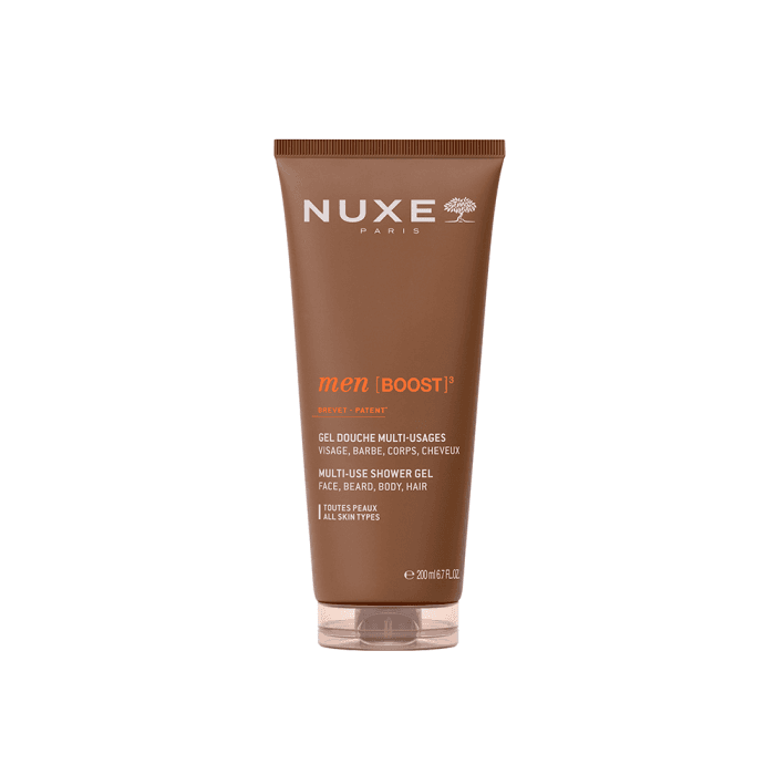 NUXE dušo želė veidui, kūnui ir plaukams NUXE MEN, 200 ml