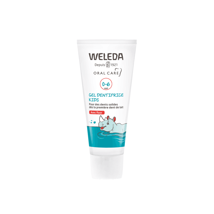 WELEDA, KIDS, dantų gelis su fluoru 0-6, 50 ml