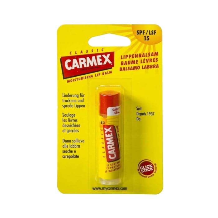 CARMEX lūpų balzamas CLICK STICK, SPF 15, bespalvis, 4.25 g-1