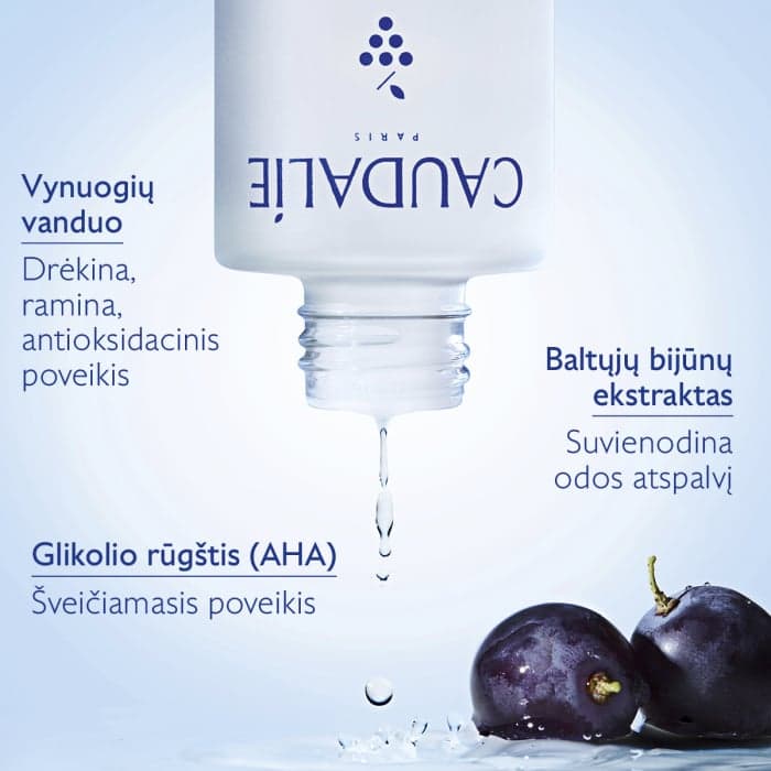 CAUDALIE šveičiamasis veido losjonas pigmentuotai odai VINOPERFECT CONCENTRATED BRIGHTENING GLYCOLIC ESSENCE, 100 ml-1