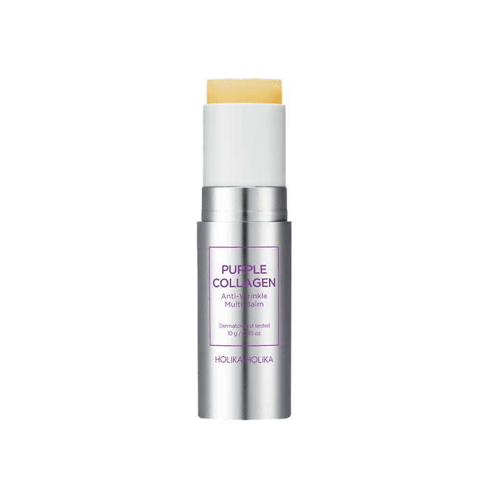 HOLIKA HOLIKA drėkinamasis daugiafunkcis balzamas PURPLE COLLAGEN ANTI WRINKLE, 10 g