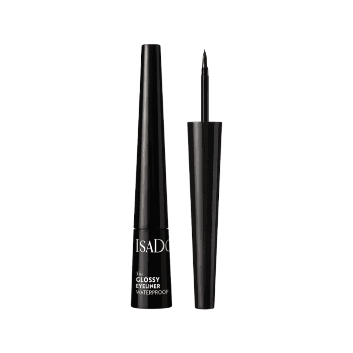 ISADORA akių apvadas THE GLOSSY, juoda spalva, 2.5 ml