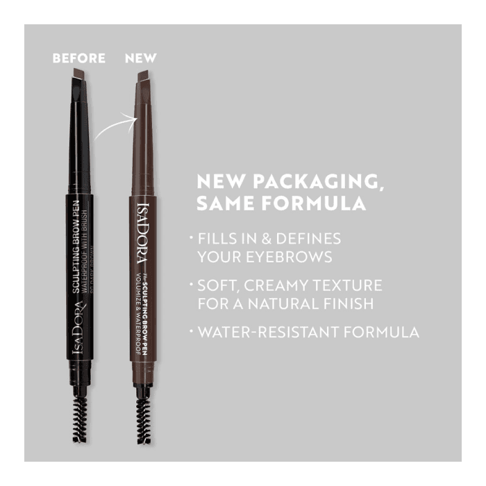 ISADORA modeliuojamasis antakių pieštukas su šepetėliu, MEDIUM BROWN, 0.2 g-1