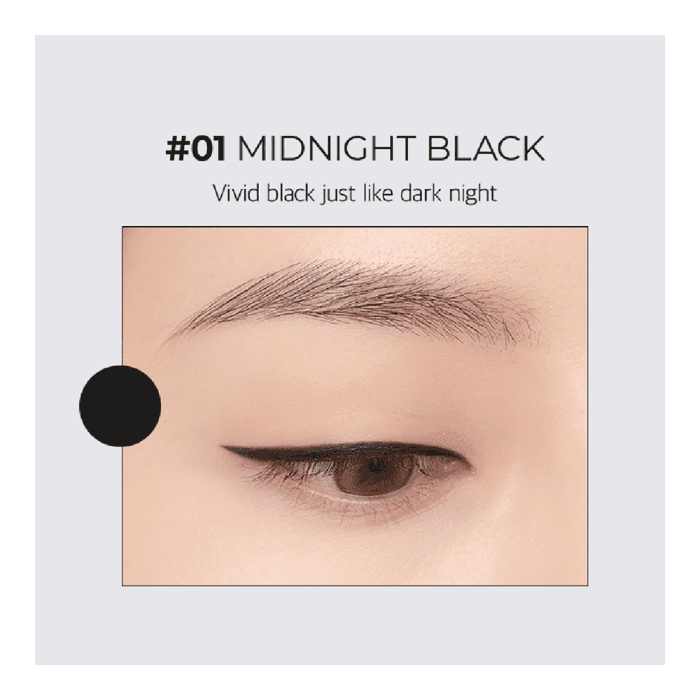 BOM, gelinis akių pravedimas, WONDERPROOF,#01 MIDNIGHT BLACK, 0.1 g-2