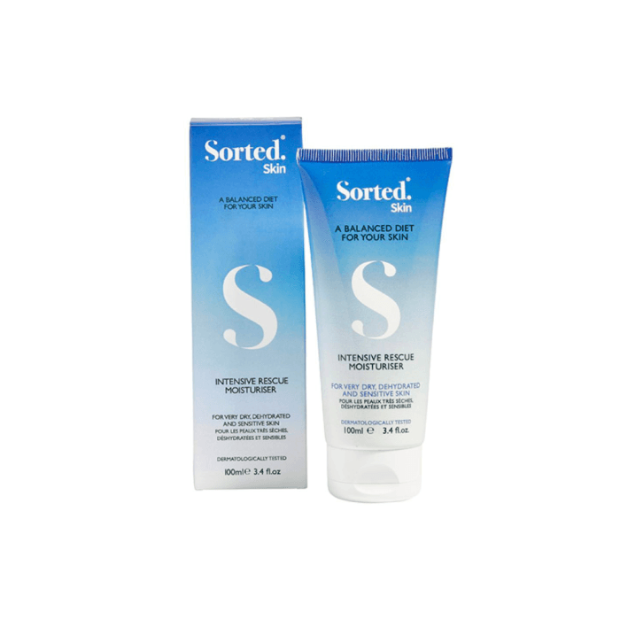 SORTED SKIN  Intensyvaus poveikio kūno kremas jautriai odai, 100 ml