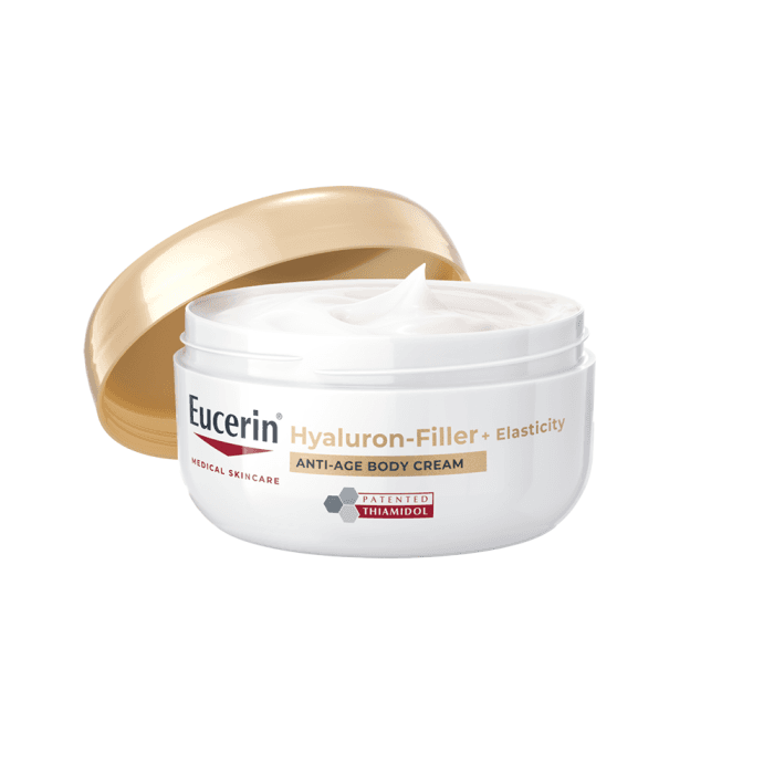 EUCERIN kūno kremas brandžiai odai HYALURON-FILLER + ELASTICITY, 200 ml-1