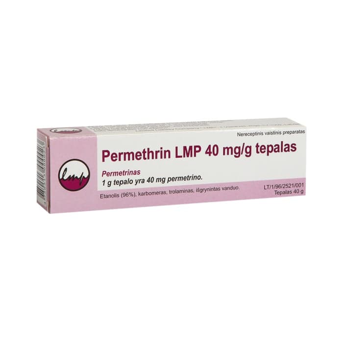 Permethrin LMP, 40mg/g, 40 g, Tepalas, N1-1