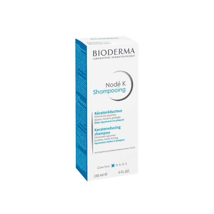 BIODERMA keratolitinis šampūnas nuo stipraus pleiskanojimo ir niežėjimo NODE K Shampooing, 150 ml-1