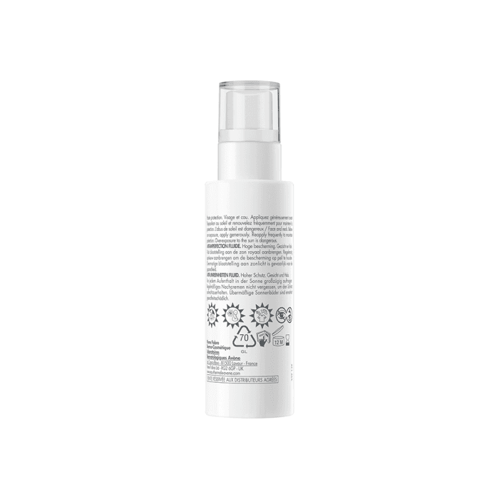 EAU THERMALE AVÈNE SUN fluidas riebiai ir mišriai odai SPF50+, 40 ml-2
