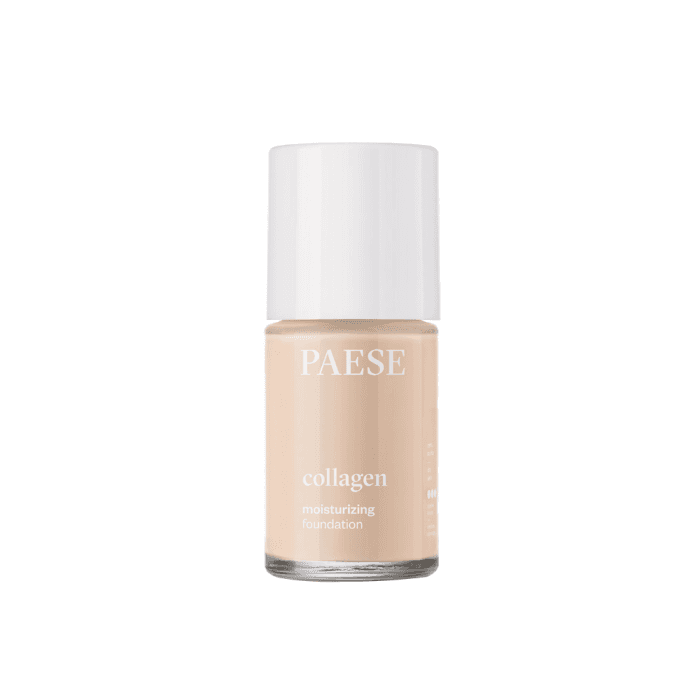 PAESE kreminė pudra COLLAGEN MOISTURIZING FOUNDATION, spalva 301N, 30 ml