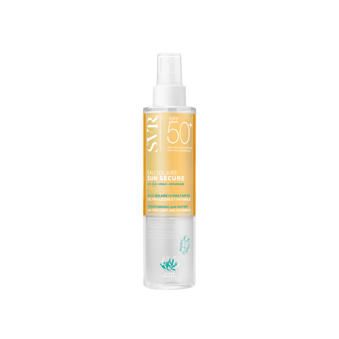 SVR kūno vanduo nuo saulės itin jautriai odai SUN EAU SOLAIRE, SPF 50+, 200 ml, 200 ml