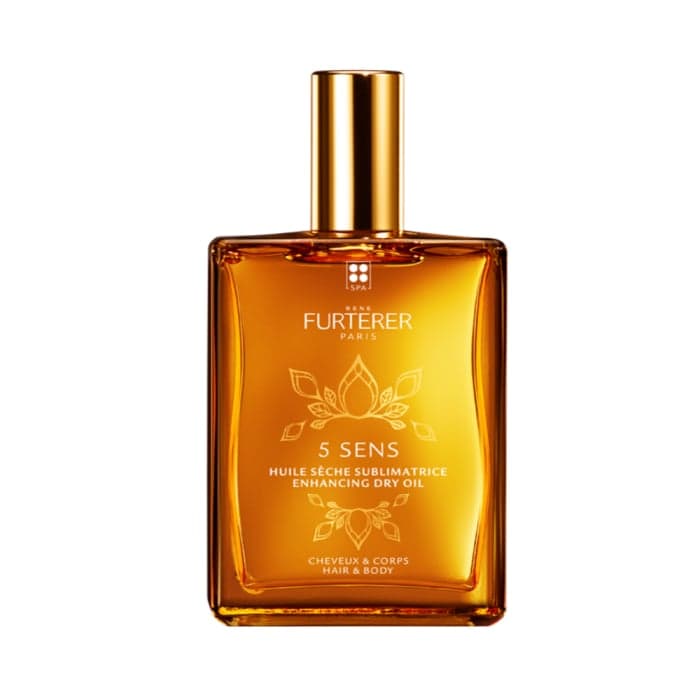 RENE FURTERER sausas plaukų ir kūno aliejus 5 SENS, 50 ml
