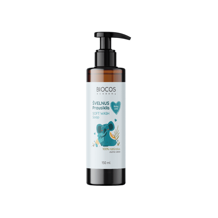 BIOCOS švelnus prausiklis vaikams, 150 ml
