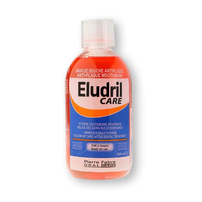ELUDRIL burnos skalavimo skystis CARE, nuo 6 m., 500 ml-1
