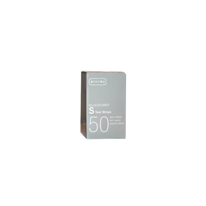 GLUCOCARD S diagnostinės juostelės gliukozės kiekiui nustatyti (nekalibruojamos), 50 vnt.