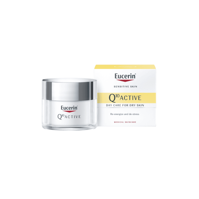 EUCERIN dieninis kremas Q10 ACTIVE jautriai odai, 50 ml
