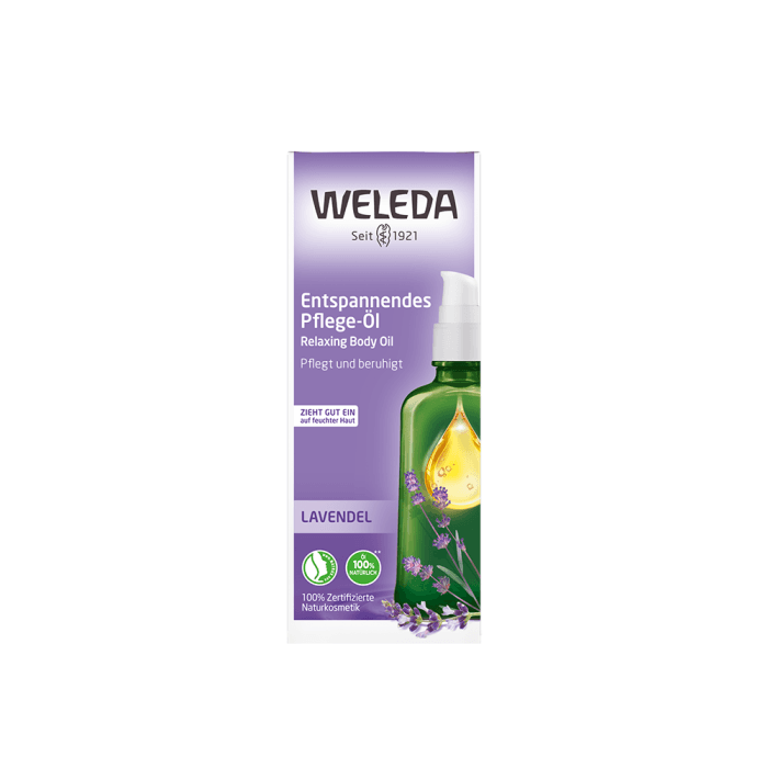 WELEDA kūno aliejus su levandomis LAVENDEL, 100 ml-1