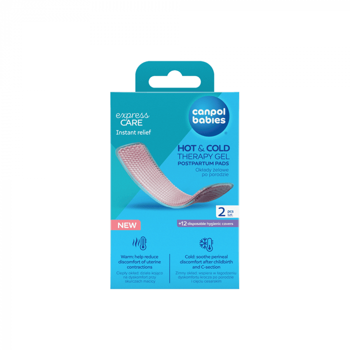 CANPOL BABIES geliniai kompresai po gimdymo HOT&COLD, 2 vnt., 78/022, 2 vnt.