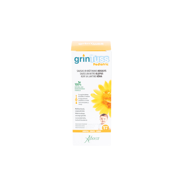 GRINTUSS sirupas PEDIATRIC, 180 g-2