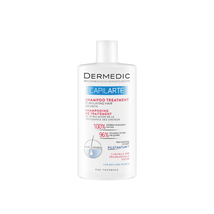 DERMEDIC CAPILARTE šampūnas plaukų augimui, 300 ml