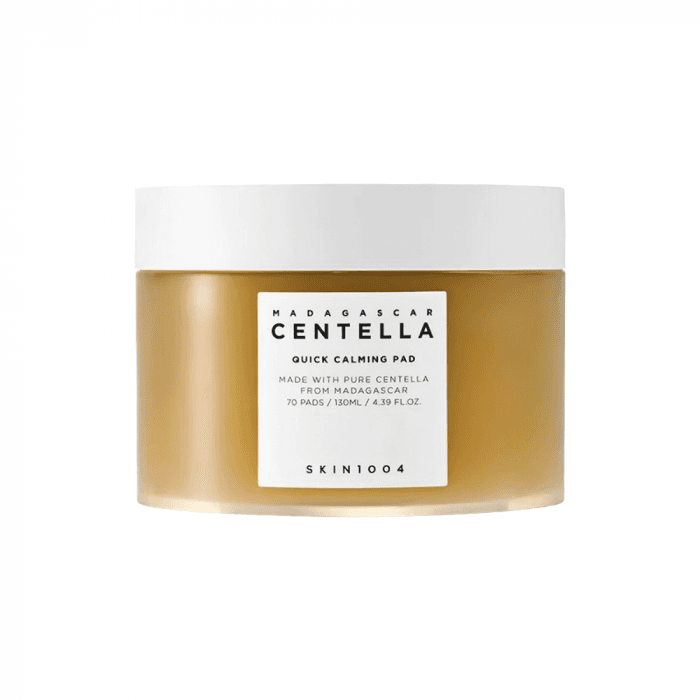 SKIN1004 veido padeliai Madagascar Centella Quick Calming Pad, 130 ml