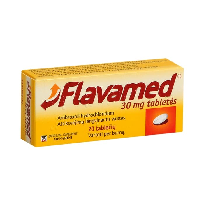 FLAVAMED, 30mg, Tabletės, N20