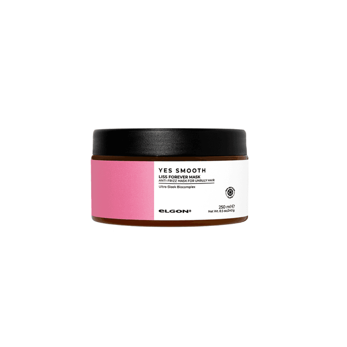 ELGON šilkinė plaukų kaukė YES SMOOTH LISS FOREVER MASK, 250 ml