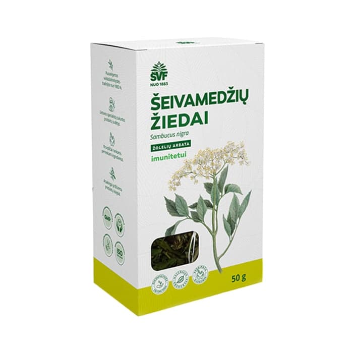 ŠVF šeivamedžių žiedai, 50 g