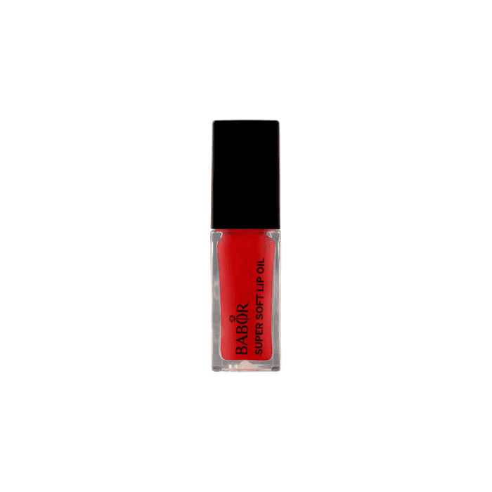 BABOR maitinantis lūpų aliejus, 02 Juicy Red, SUPER SOFT LIP OIL, 6.5 ml