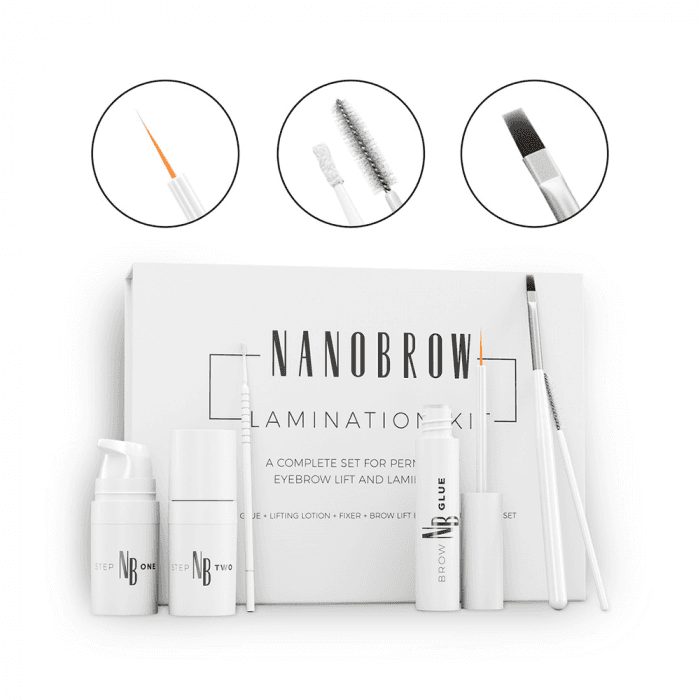 NANOBROW antakių laminavimo rinkinys LAMINATION KIT, 1 vnt.-1