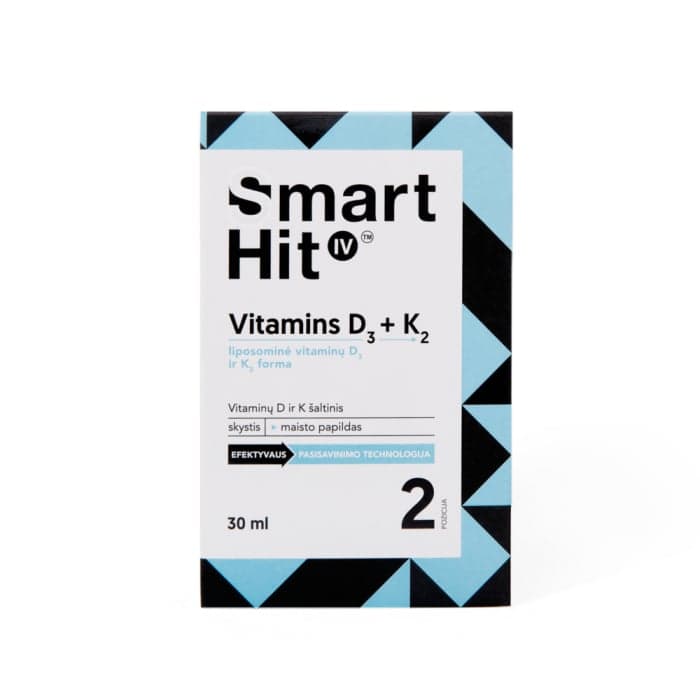 SMART HIT IV VITAMINS D3 + K2, 30 ml-1
