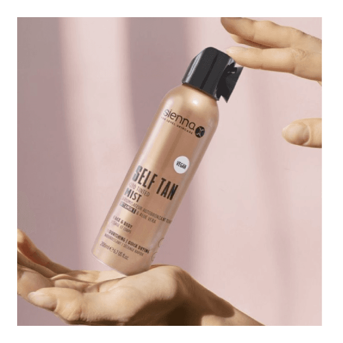 SIENNA-X savaiminio įdegio dulksna su Q10, 200 ml-1