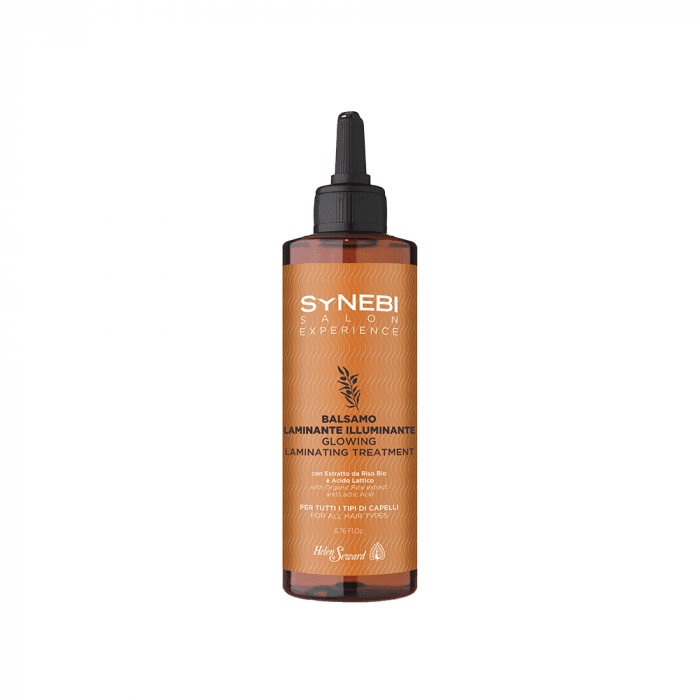 HELEN SEWARD plaukams blizgesio suteikiantis ir tiesinantis balzamas SYNEBI, 200 ml