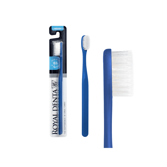 ROYAL DENTA dantų šepetėlis SILVER MEDIUM T32, 1 vnt.-1