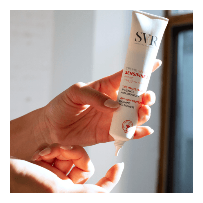 SVR veido kremas nuo saulės raustančiai odai SENSIFINE AR SPF 50+, 40 ml, 40 ml-1