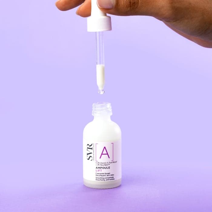 SVR veido serumas stangrumo stokojančiai, probleminei odai AMPOULE [A] LIFT, 30 ml-1