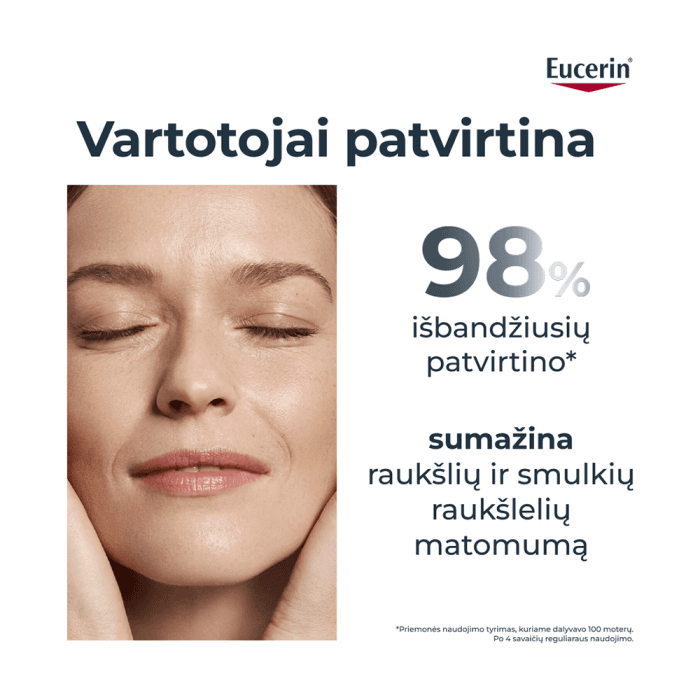 EUCERIN dieninis veido kremas HYALURON-FILLER + 3 EFFECT normaliai ir mišriai odai, SPF 15, 50 ml-2