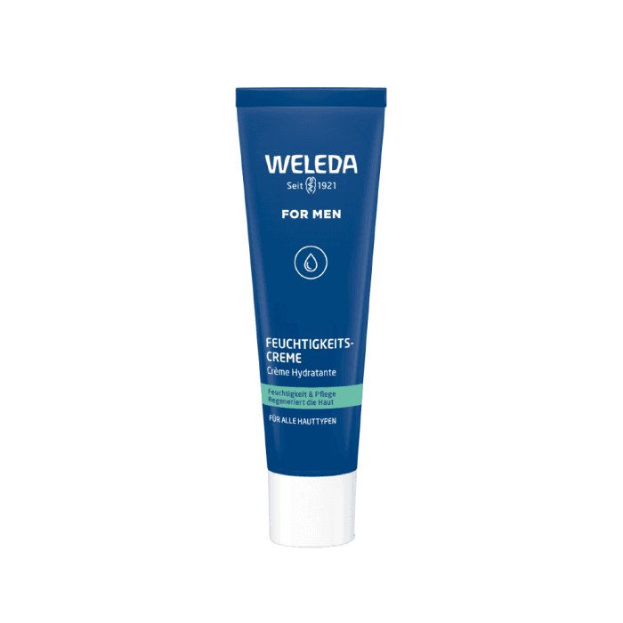 WELEDA  jautriai odai skirtas vyriškas drėkinamasis kremas dienai ir nakčiai MEN, 30 ml