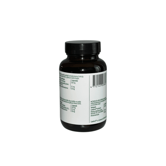 OLVEL, liposominis berberinas 300 mg, 30 kapsulių-1