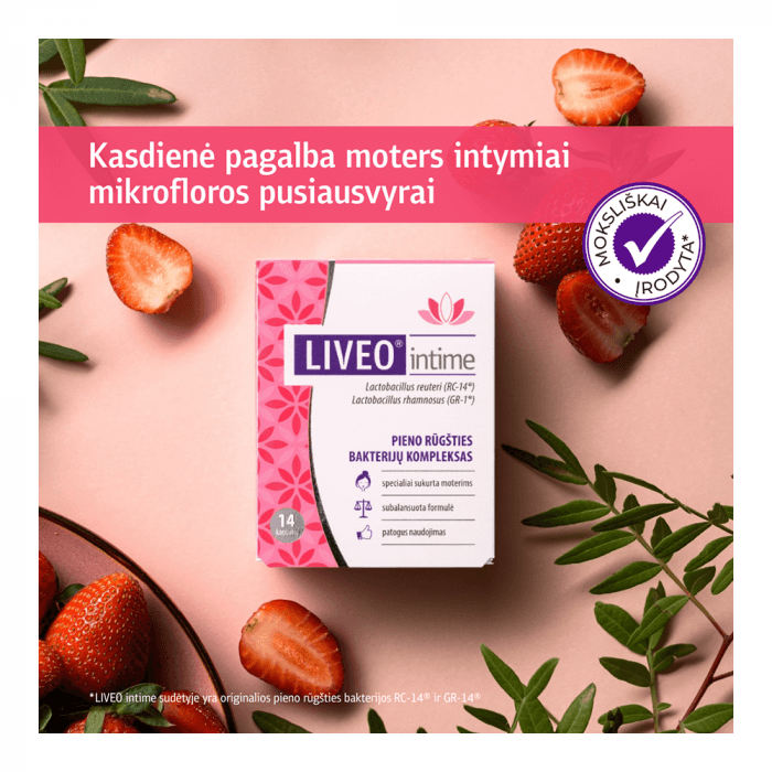 LIVEO® intime, 14 kapsulių-2