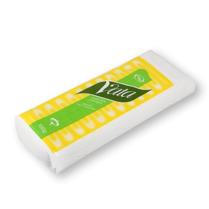 AZAS nesterili medicininė chirurginė vata ZIG-ZAG, 100 g-1