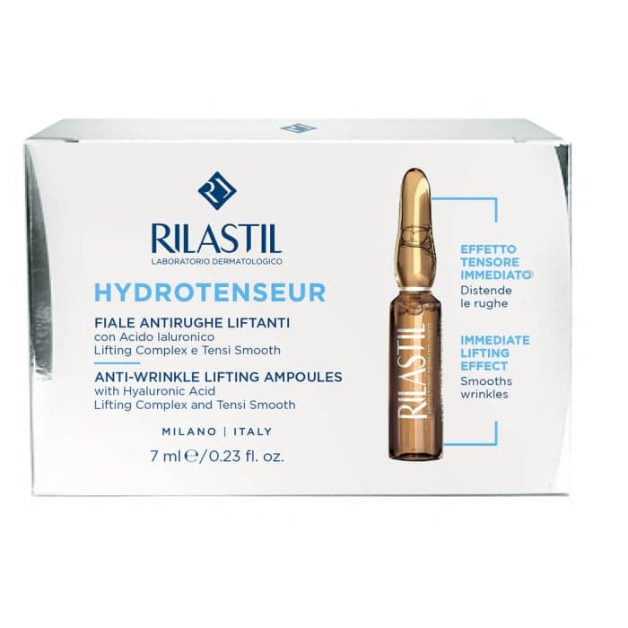 RILASTIL veido serumo ampulės HYDROTENSEUR, 7 x 1 ml, 1 ml