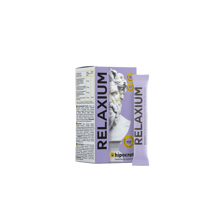 Hipocrat RELAXIUM gelis, 10 pakelių