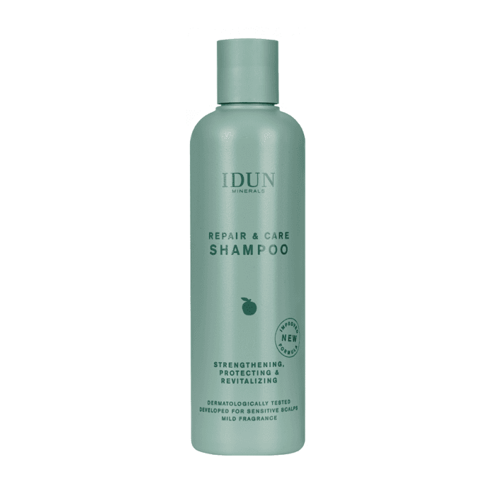 IDUN MINERALS atstatomasis šampūnas pažeistiems plaukams, 250 ml