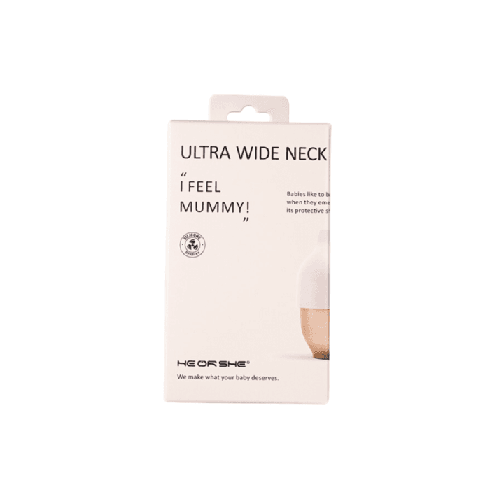 HE OR SHE buteliukas ULTRA WIDE NECK, 160 ml, 0–3 mėn., rožinė spalva, 1 vnt.-2