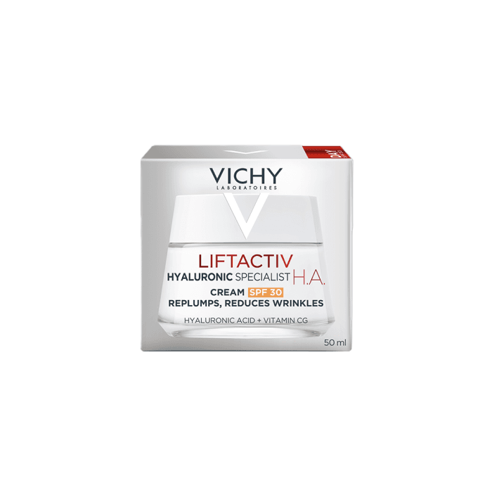 VICHY stangrinamasis veido kremas LIFTACTIV HYALURONIC SPECIALIST H.A., SPF 30, bekvapis, 50 ml-1