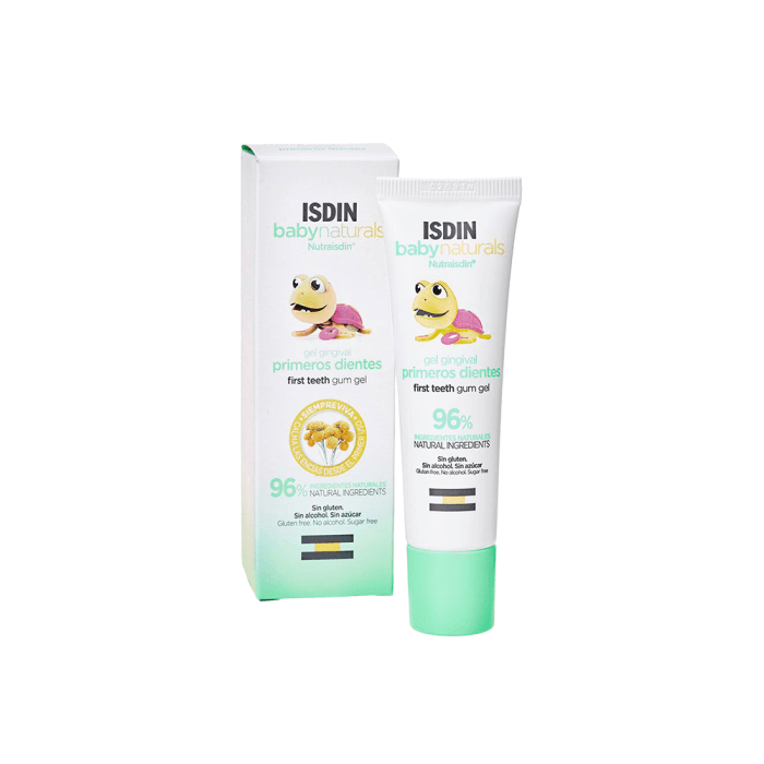 ISDIN gelis dygstantiems dantims BABYNATURALS FIRST TEETH, 30 ml