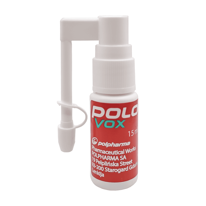 POLOVOX, 8,75mg, burnos gleivinės purškalas (tirpalas), N1-2