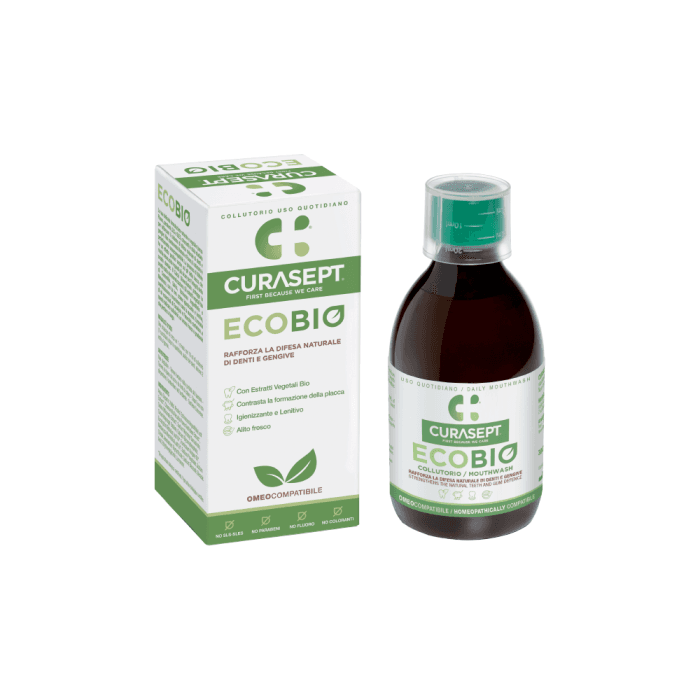 CURASEPT skalavimo skystis ECOBIO, anyžių skonio, 300 ml