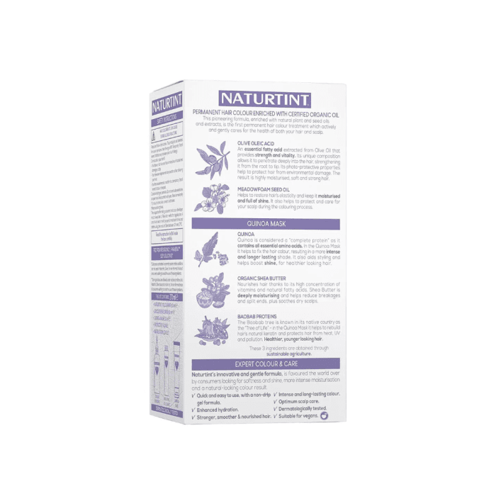 NATURTINT ilgalaikiai plaukų dažai be amoniako SILVER GREY, 170 ml-1